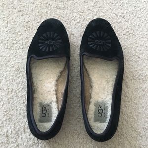 UGG Fur Lined Slip Ons